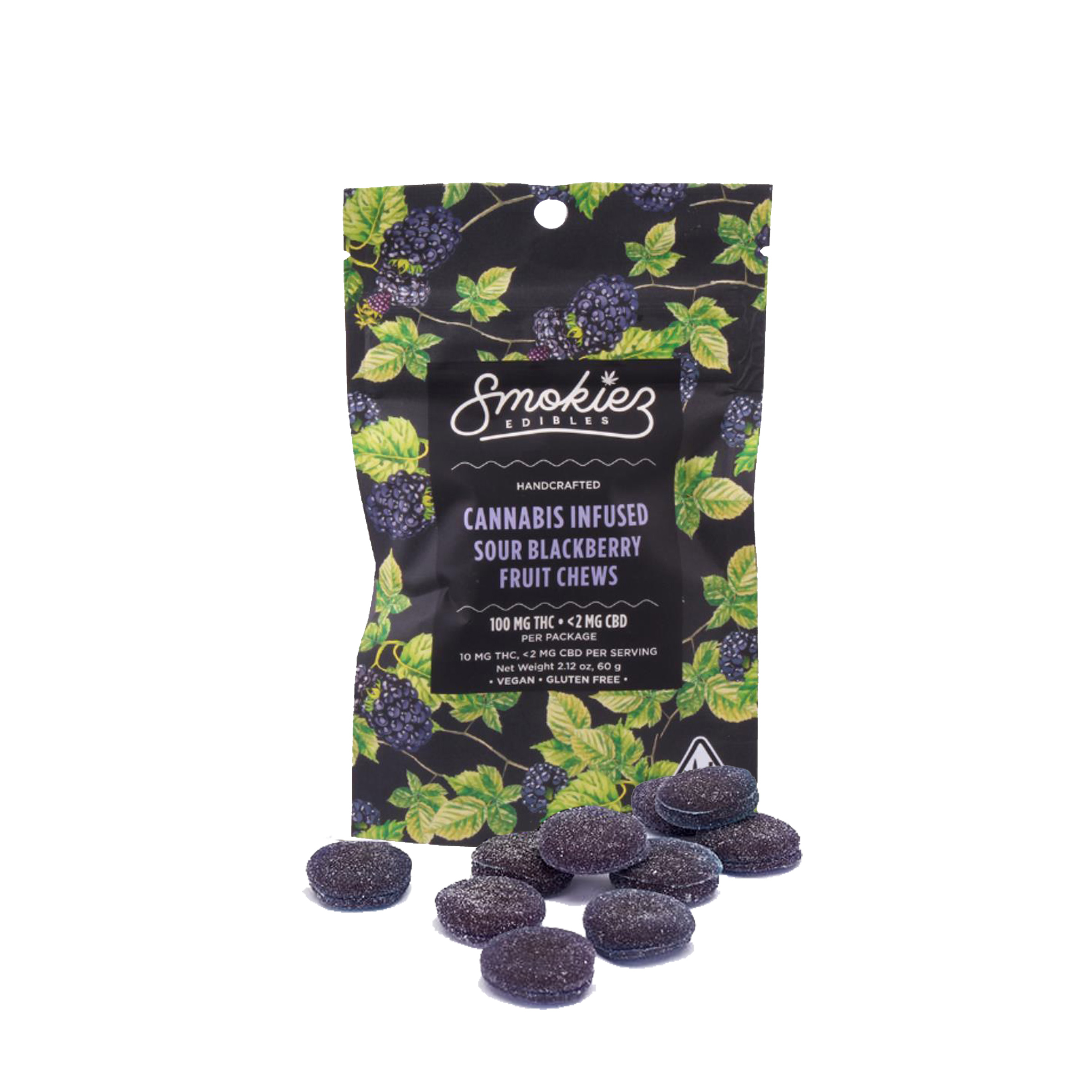 SOUR BLACKBERRY FRUIT CHEWS