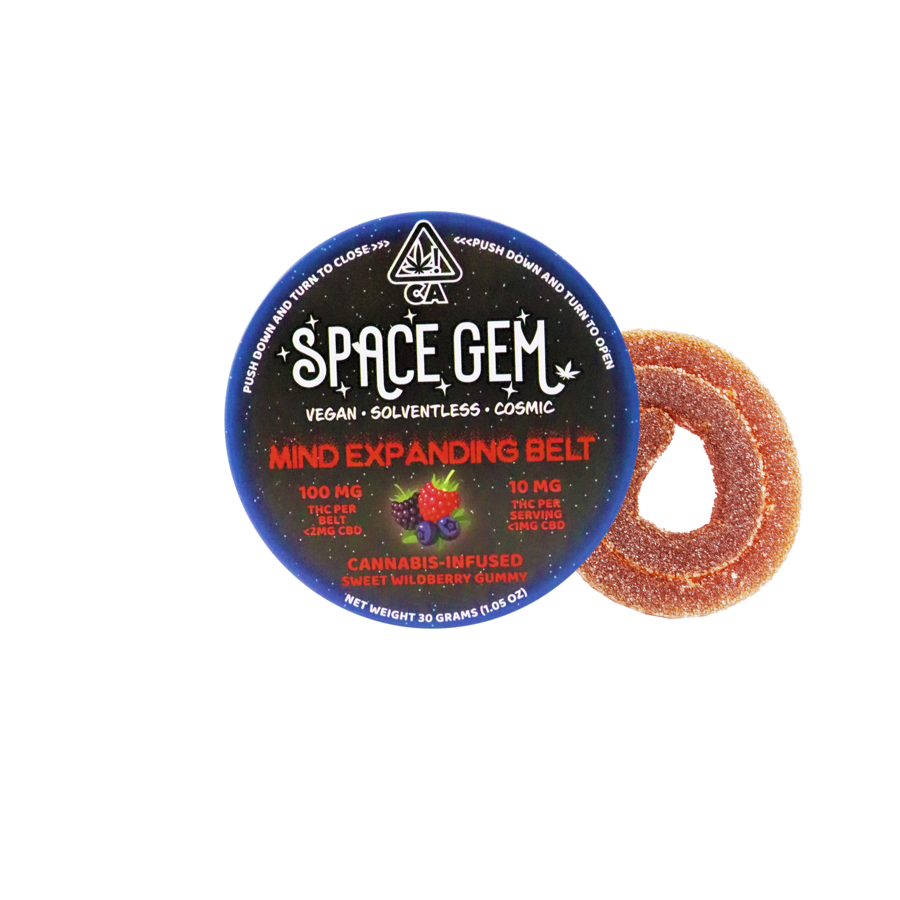 SWEET WILD BERRY BELT [SOLVENTLESS] VEGAN