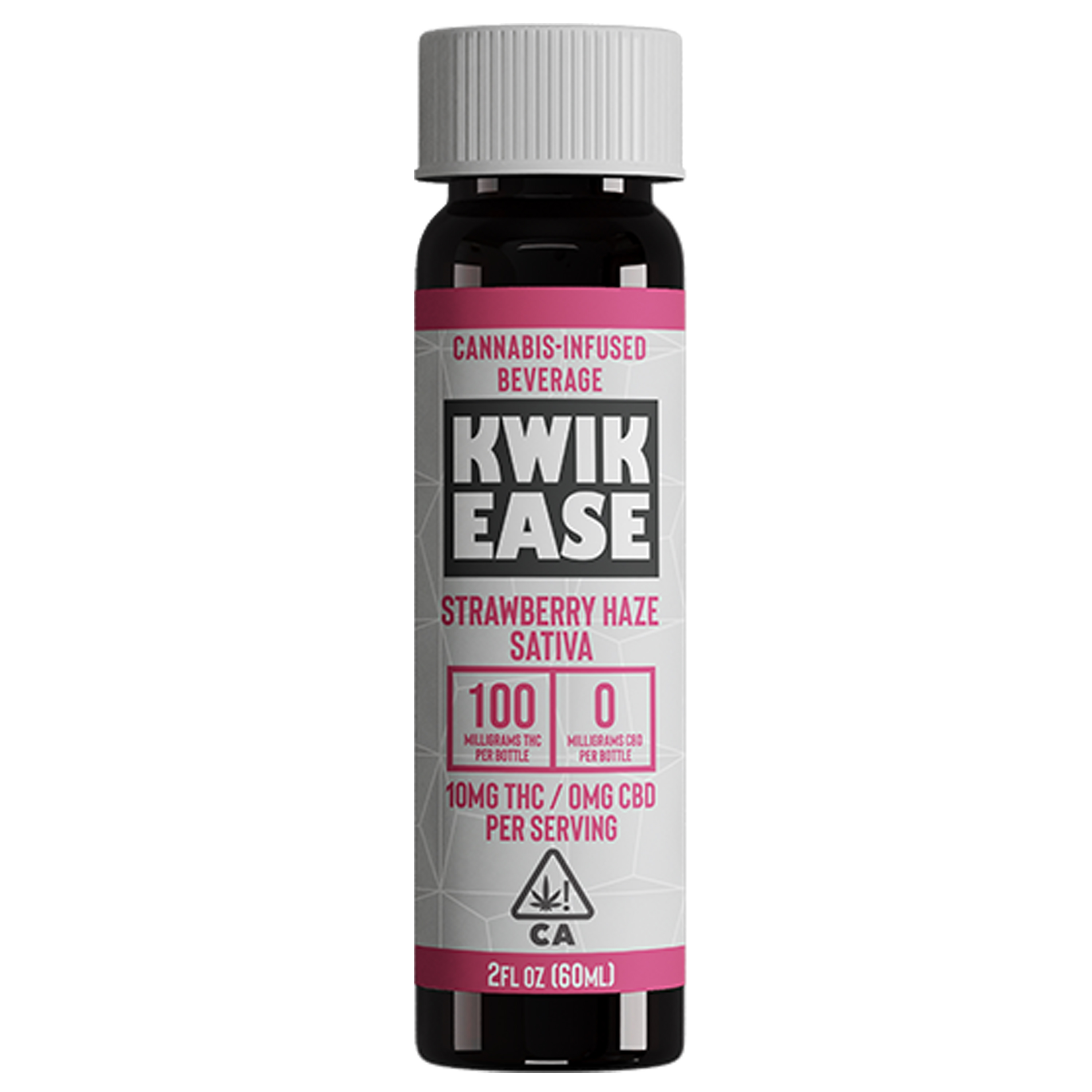 KWIK EASE SATIVA SHOT [STRAWBERRY HAZE ] 100MG