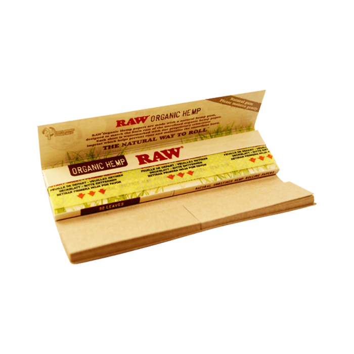 Raw Organic Connoisseur [king Size Slim + Tips]
